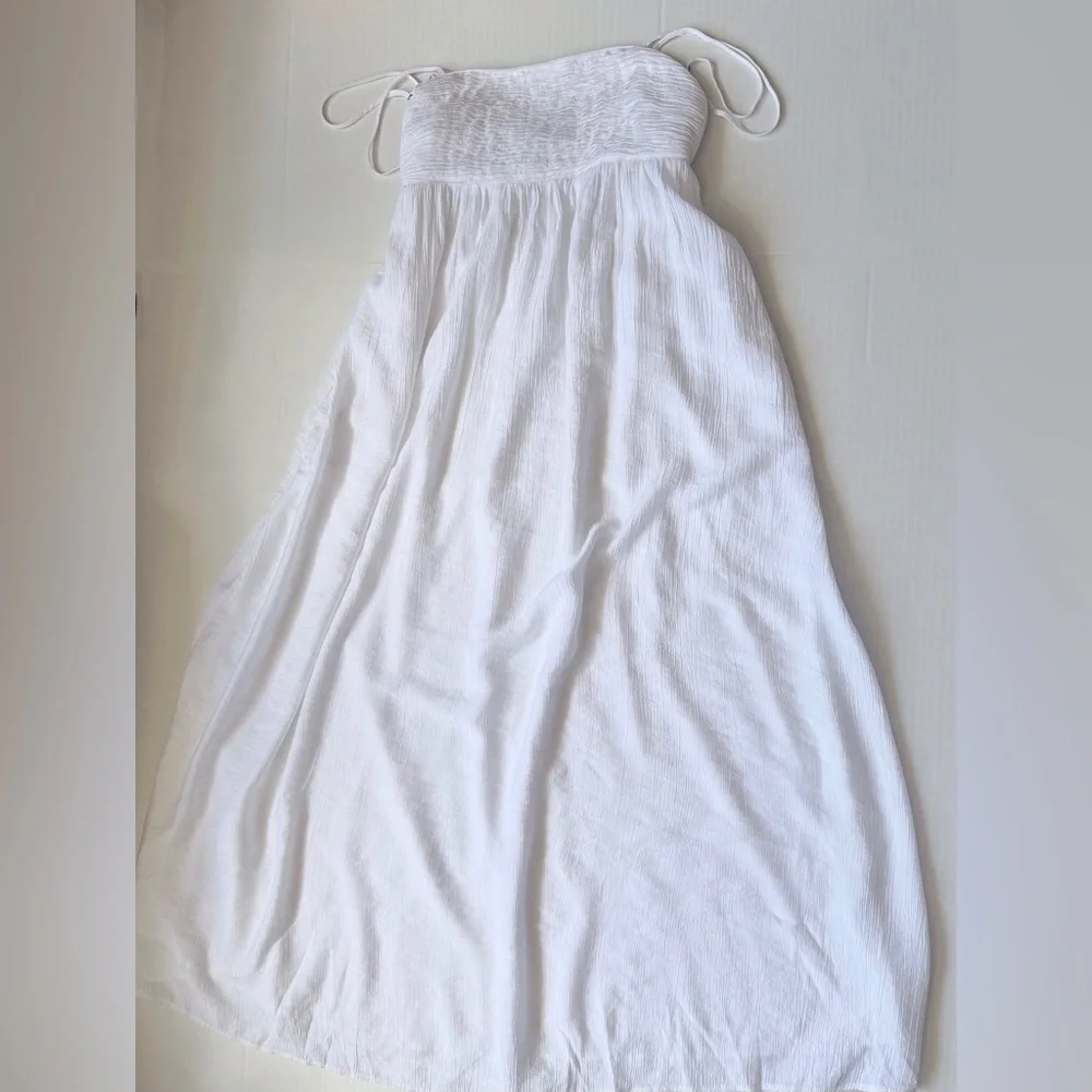 Abercrombie & Fitch Maxi Dress White